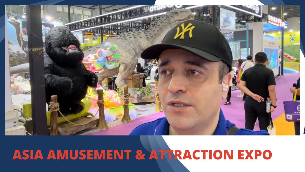 ASIA AMUSEMENT & ATTRACTION EXPO 2024: YOU CAN SEE A LOT OF COOL #AMUSEMENT AND #ATTRACTION ITEMS
