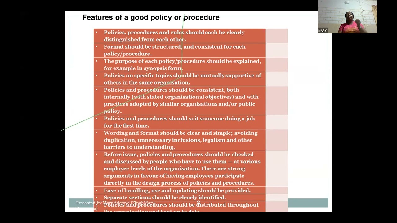 HR Policy Development and Implementation