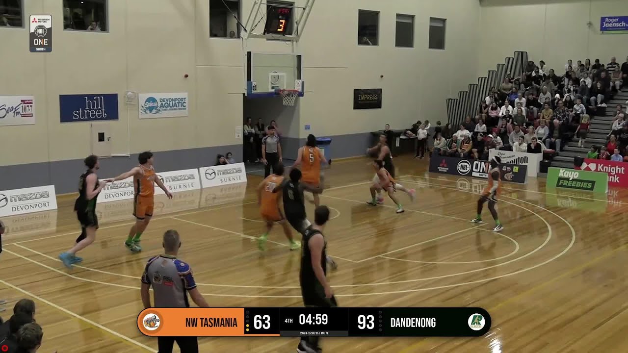 Jacob Tryon with 24 Points vs. NW Tasmania