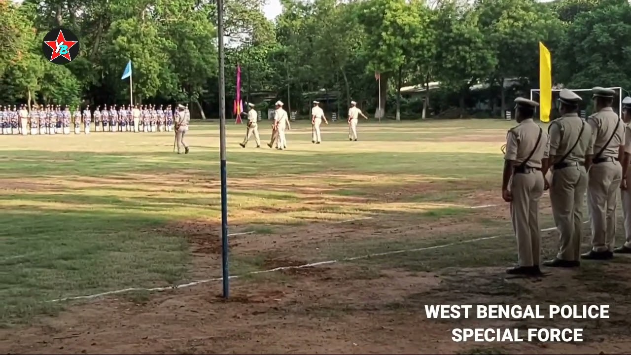Wbp inspection parade/ RAF Bn Durgapur /2022
