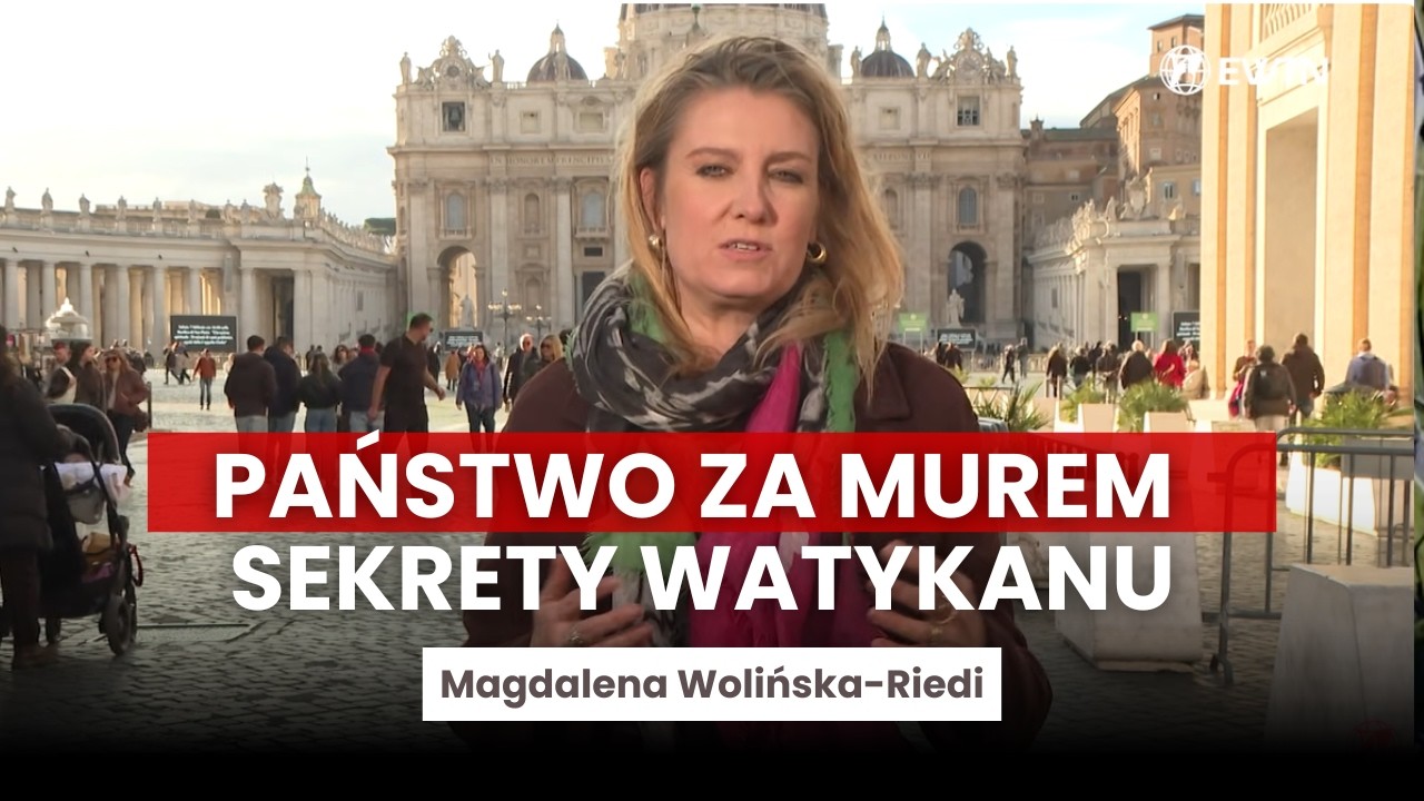 Najmniejsze państwo świata: Sekrety Watykanu zdradza Magdalena Wolińska-Riedi