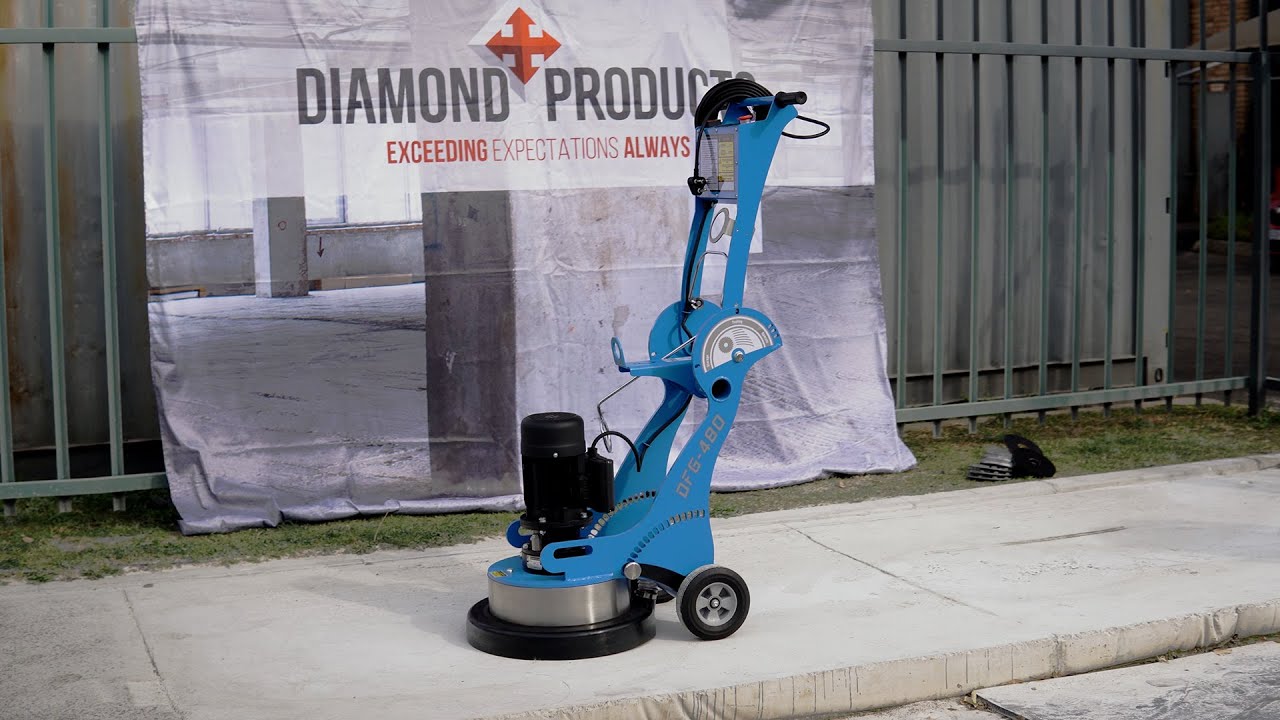 DFG 480 - Triple Head Floor Grinder