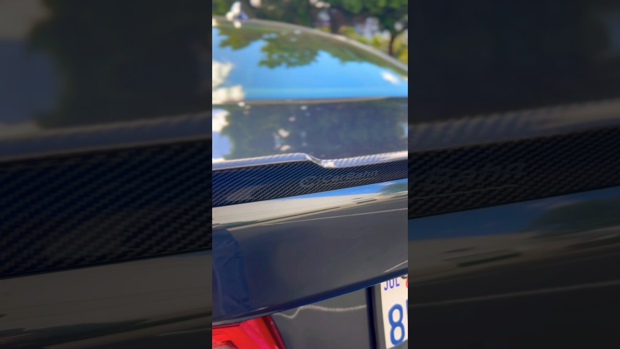 M5 Carbon Fiber Rear Spoiler | @carbahnofficial  #bmw #m5 #carbon  #carbahn #carbonfiber #bmwm5