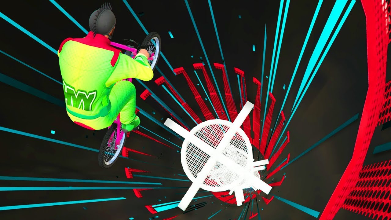 BMX FUNNY TUBE SKY