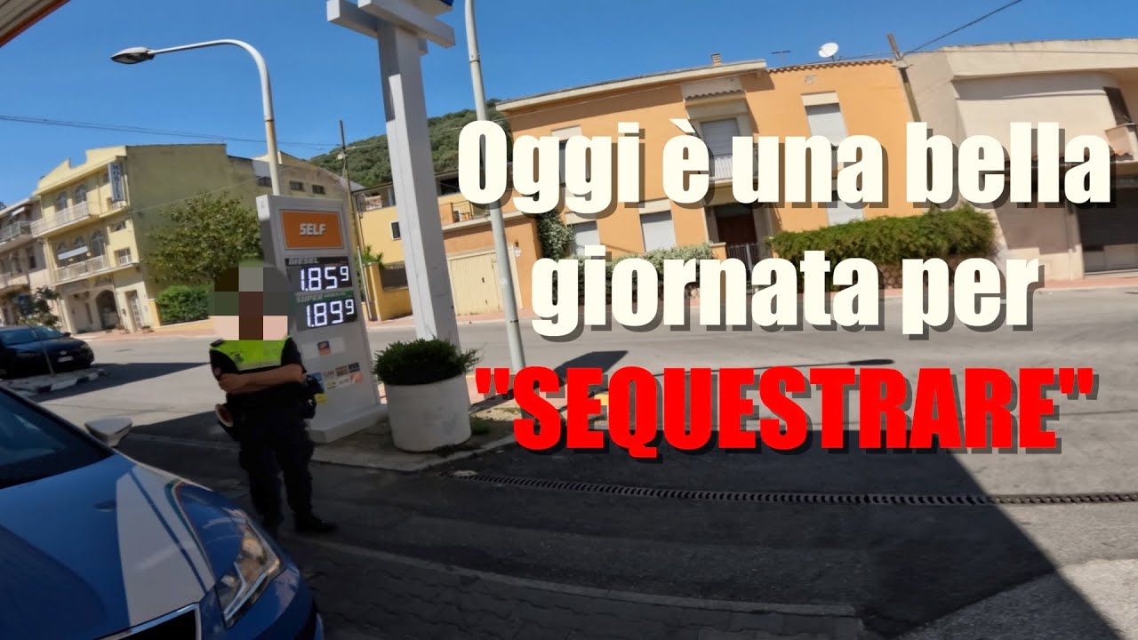 FERMATO DALLA POLIZIA PER LA PRIMA VOLTA - Motosardinia ep7