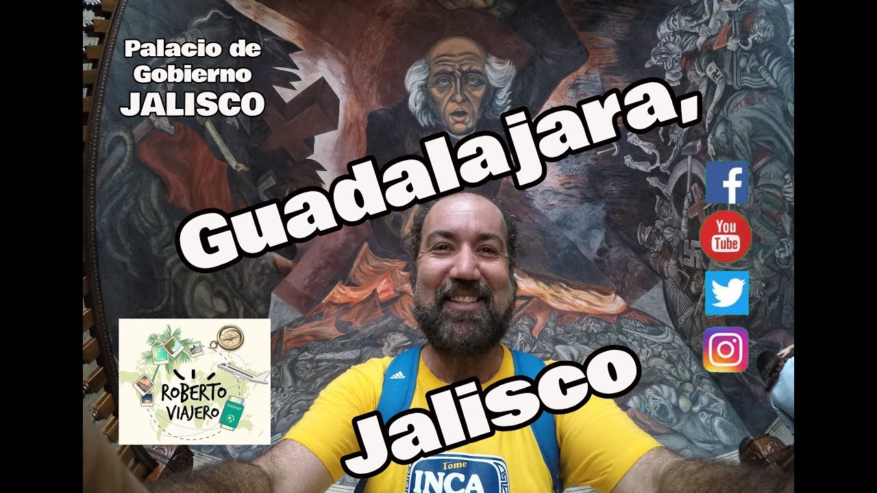 En Guadalajara, Jalisco me dejaron grabar hasta en su PALACIO. 🇲🇽 👍