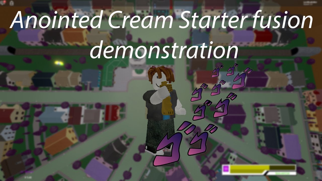 Project JOJO Fusion Showcase: Anointed Cream Starter