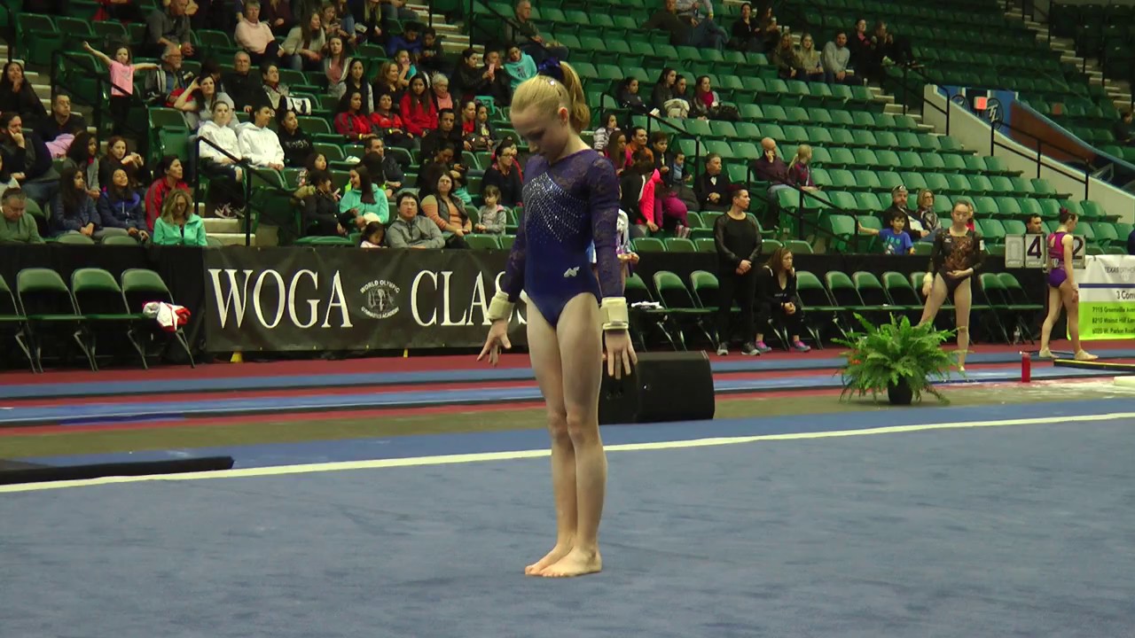 Lisa Vaelen Floor - 2018 WOGA Classic