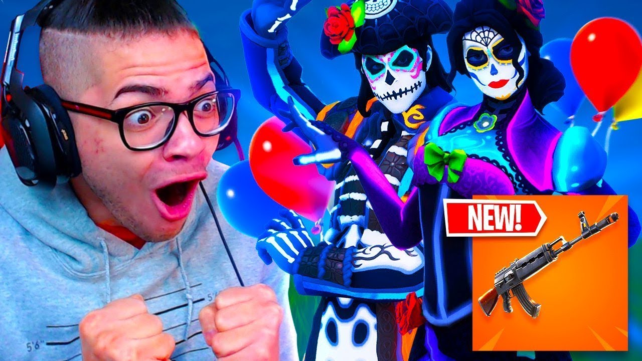 *НОВЫЕ* ОБЛИКИ СВОДЯТ С УМА! ДУЭТЫ С КРИСОМ! НОВЫЙ ТЯЖЕЛЫЙ AR В FORTNITE BATTLE ROYALE! ШАРЫ!