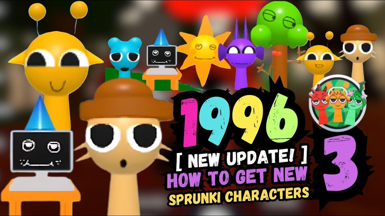 [New Update🎉🎉🎉] Sprunki RNG Just Update 3 New 1996 Characters | WenWenRoblox