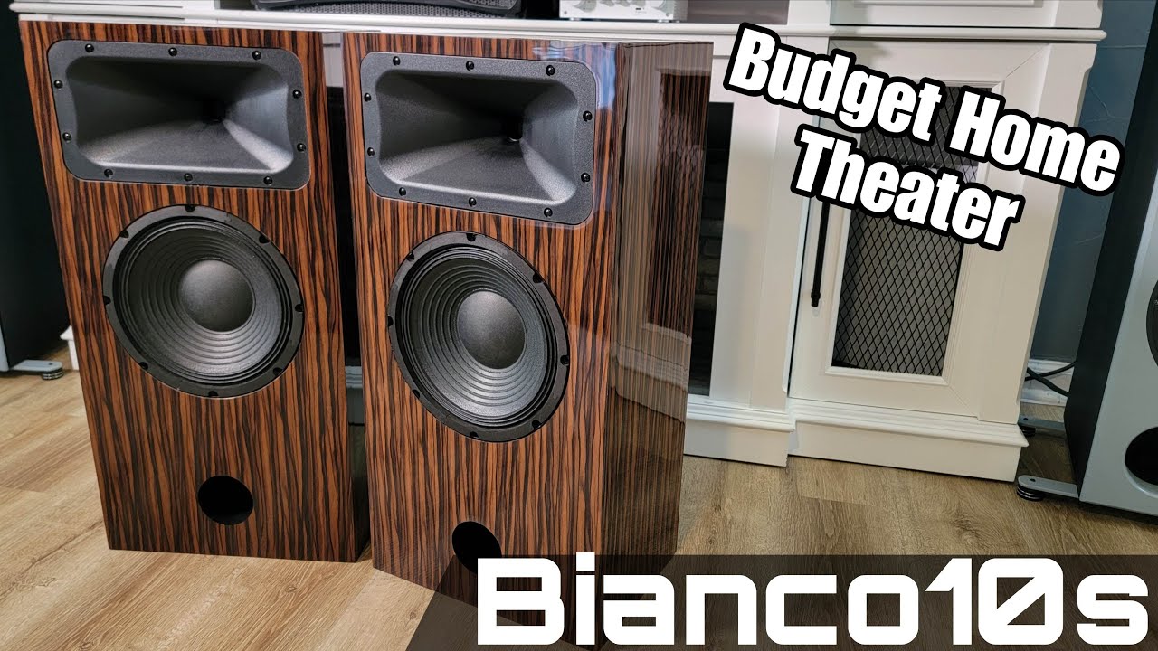 I Built Amazing Home Theater Speakers On A Budget - Bianco10s
