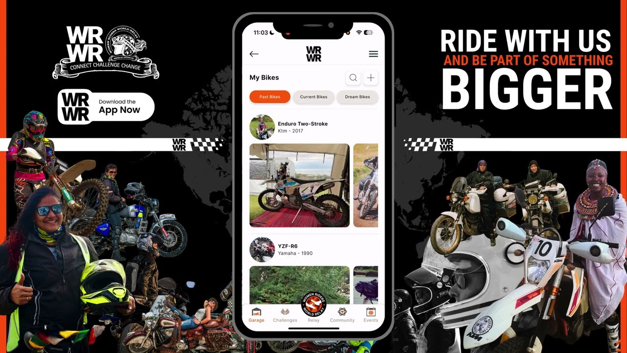 WRWR App Tutorial - Women Riders World Relay