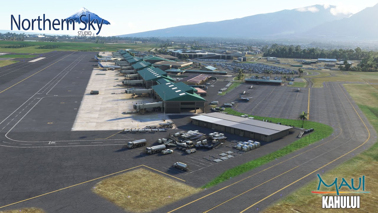 Kahului Airport for MSFS2020