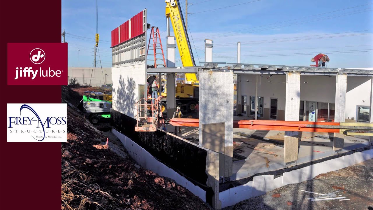 Time Lapse of Jiffy Lube Facility