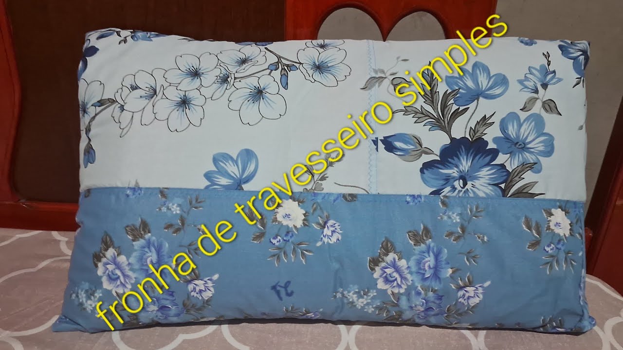 Fronha de travesseiro simples e fácil #costuracriativa #diy #patchwork 