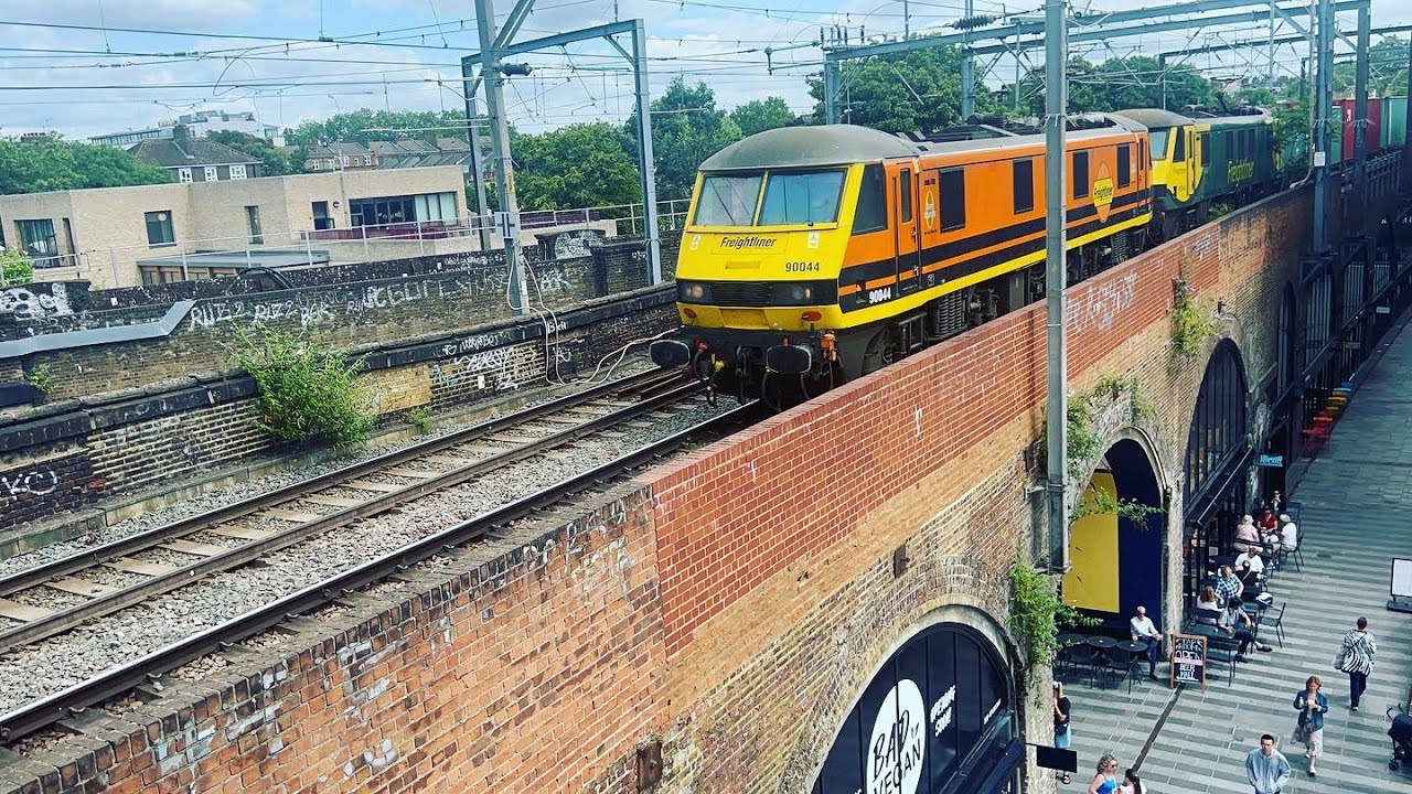 Freight and Empty Stock at Camden Lock and Gospel Oak