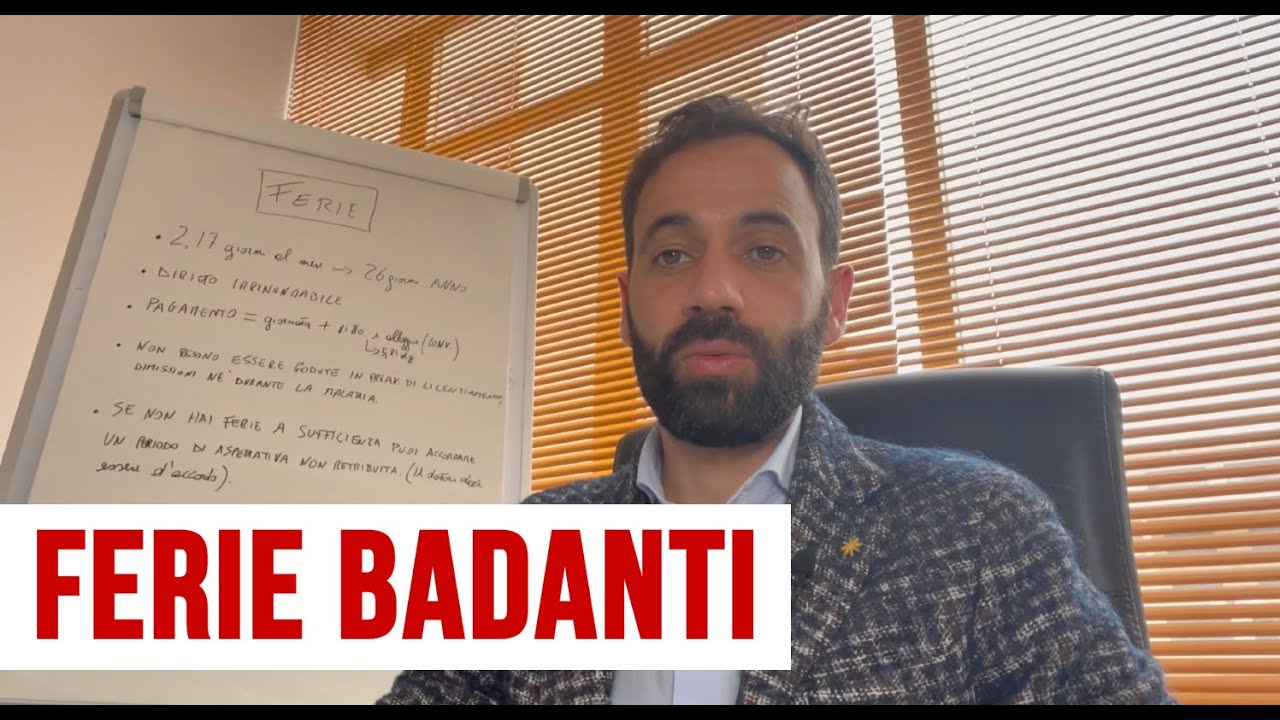Ferie Badanti: ecco gli aspetti più importanti da conoscere!