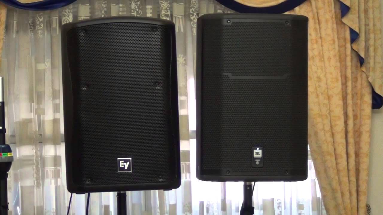RCF HD 32-A, JBL PRX615m, and EV ZXA5 Comparison