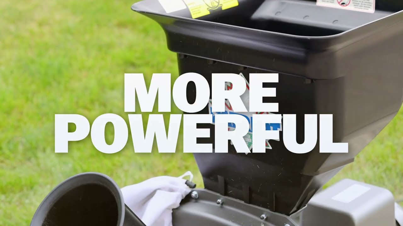 Patriot CSV-3050E 5hp CORDED Electric Chipper Shredder Processing Yard & Garden Waste