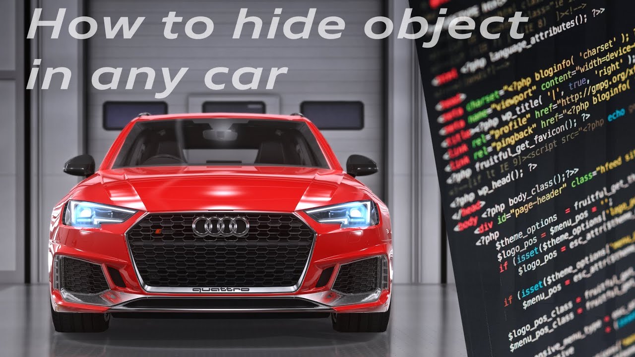 Assetto Corsa - How to hide licence plate without editing 3D model of car | Tutorial