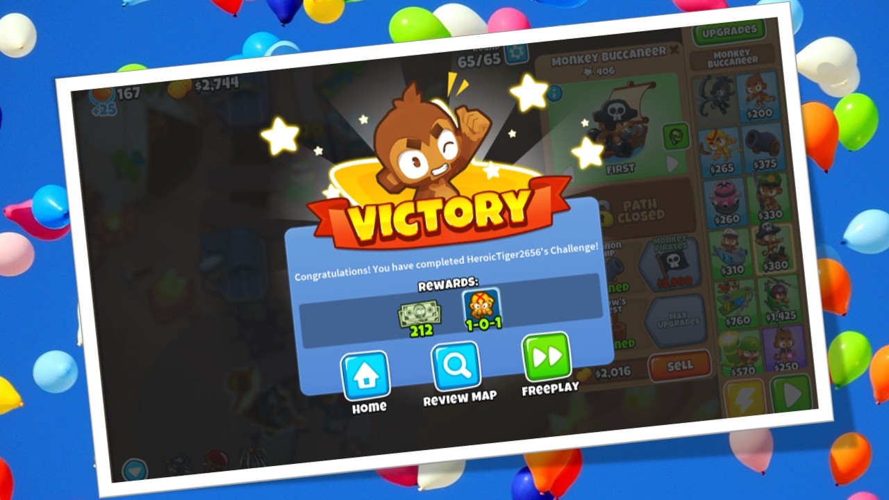 Bloons TD6 - Daily challenge 14/02/26 (WIN)