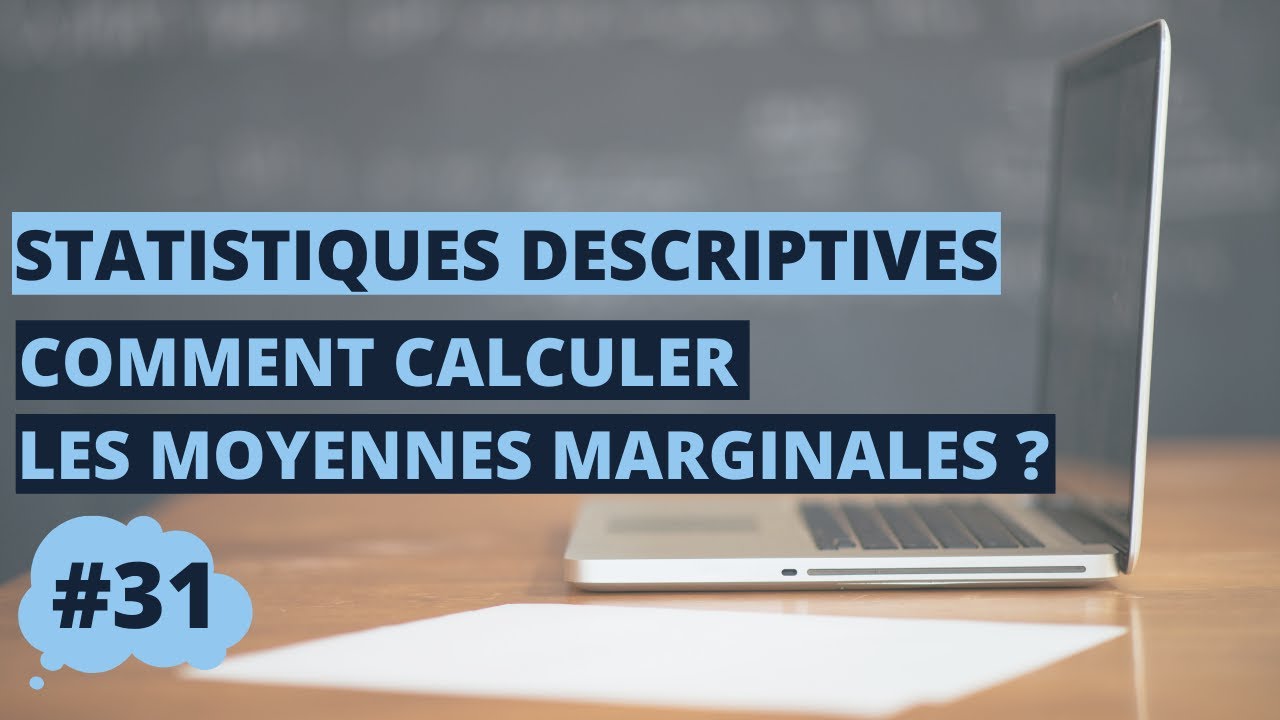 Comment calculer les moyennes marginales de x et de y ? Statistiques &agrave; deux dimensions S1