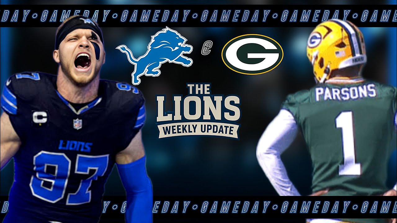 DETROIT LIONS WEEK ONE VS. GREEN BAY PACKERS | Lions Weekly Update | Sunday September 7, 2025
