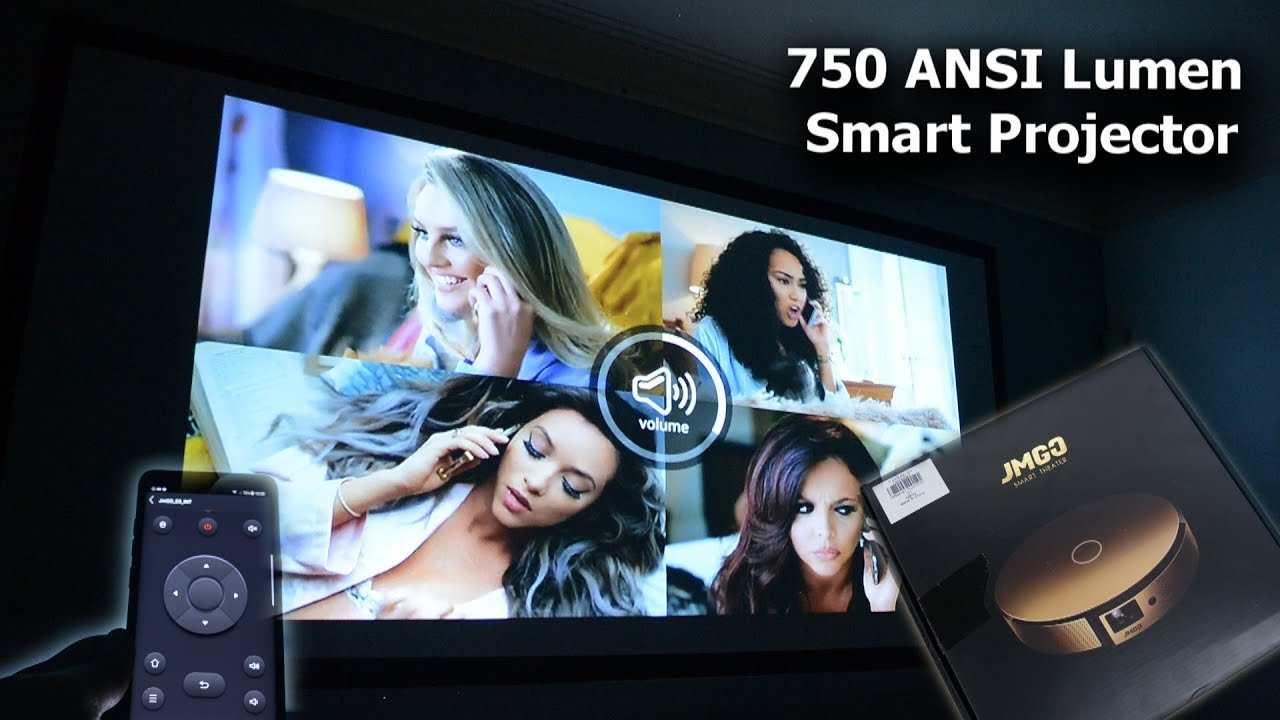 JmGo E8 Projector 750 ANSI Lumans - The Definitive Review