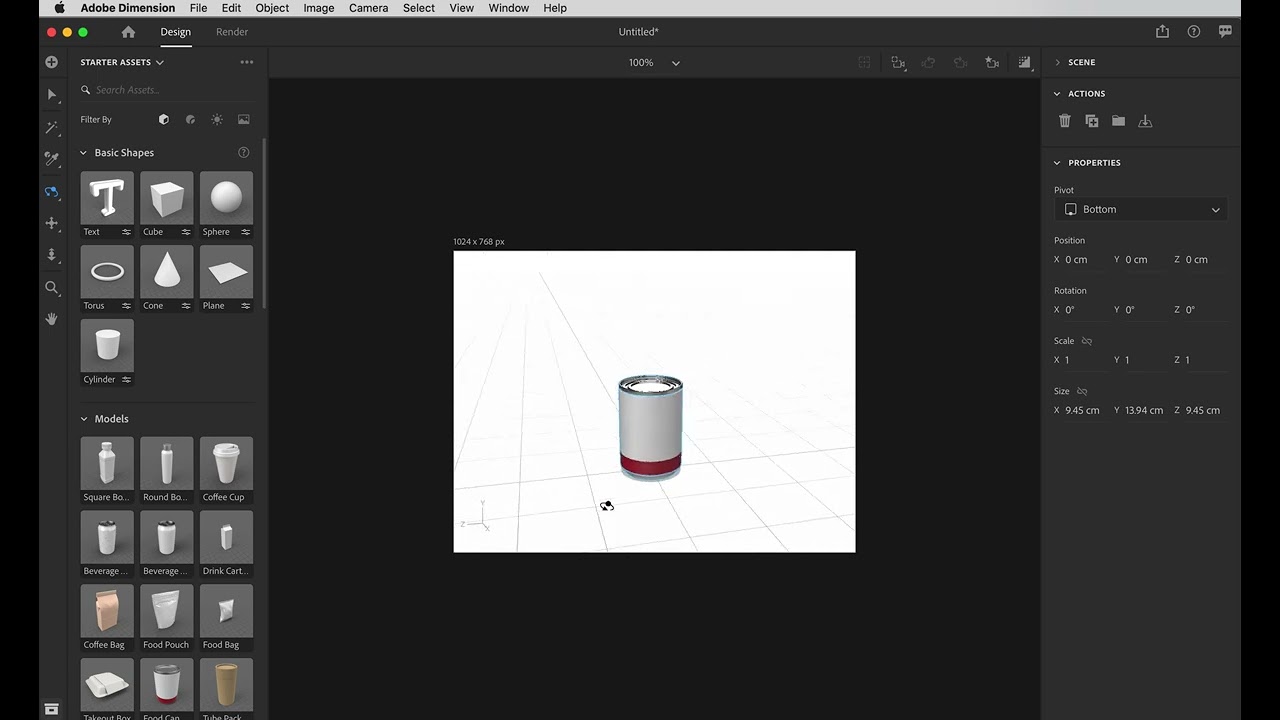 Adobe Dimension 01