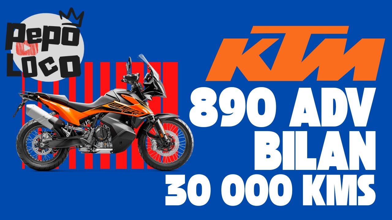 ktm 890 adv bilan à 30 000 kms