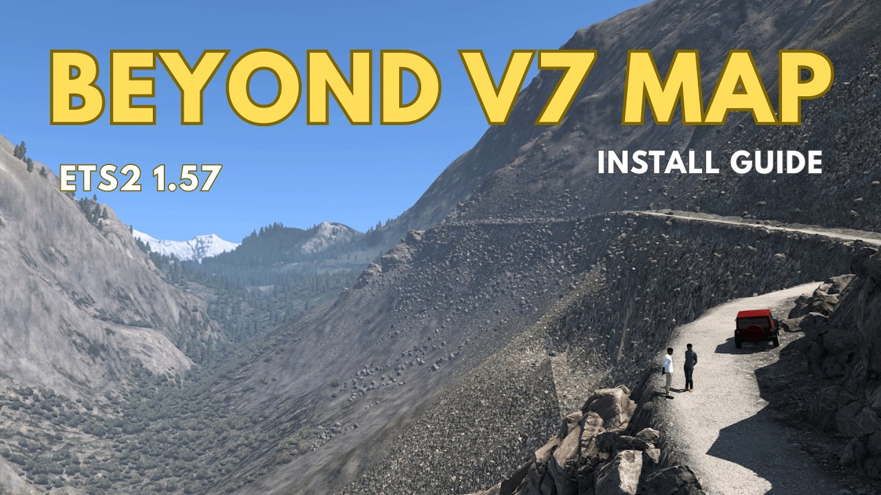 How to Download & Install BEYOND V7 Map Mod ETS2 1.57 | Asia & Africa Map