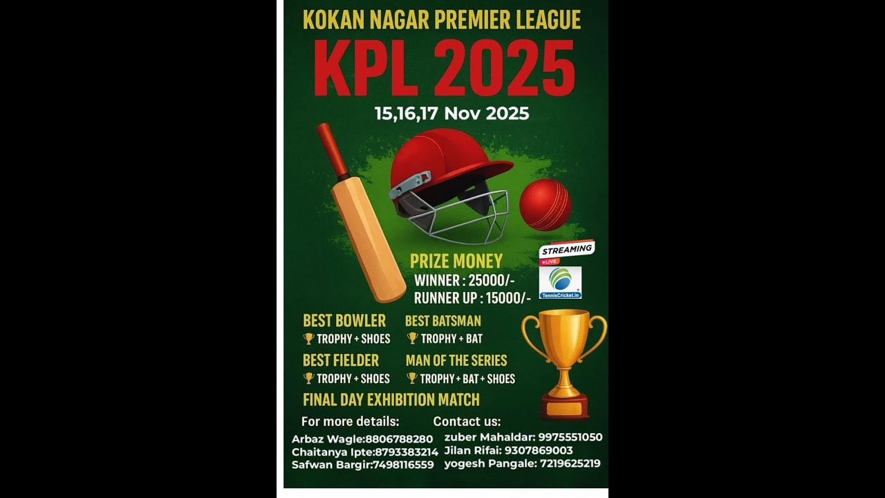 DAY 2 || Kokan Nagar Premier League || 2025