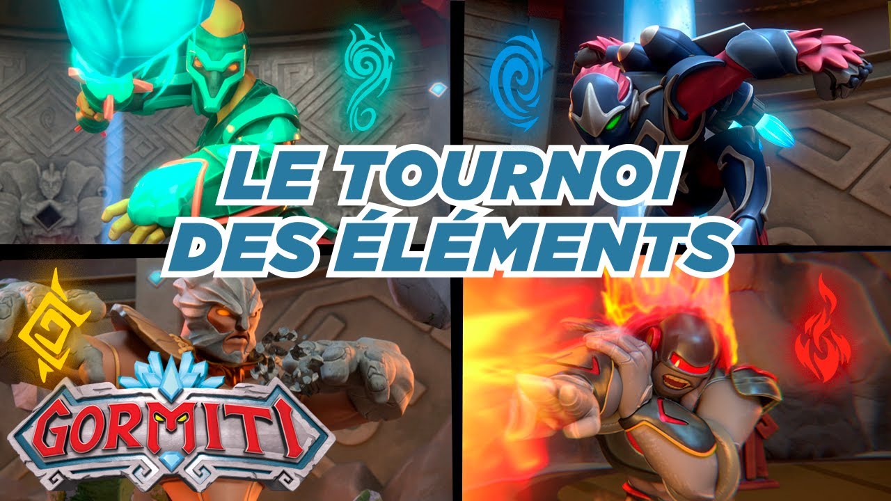 GORMITI | Le Tournoi des Éléments 🔥❄️🌪️⛰️