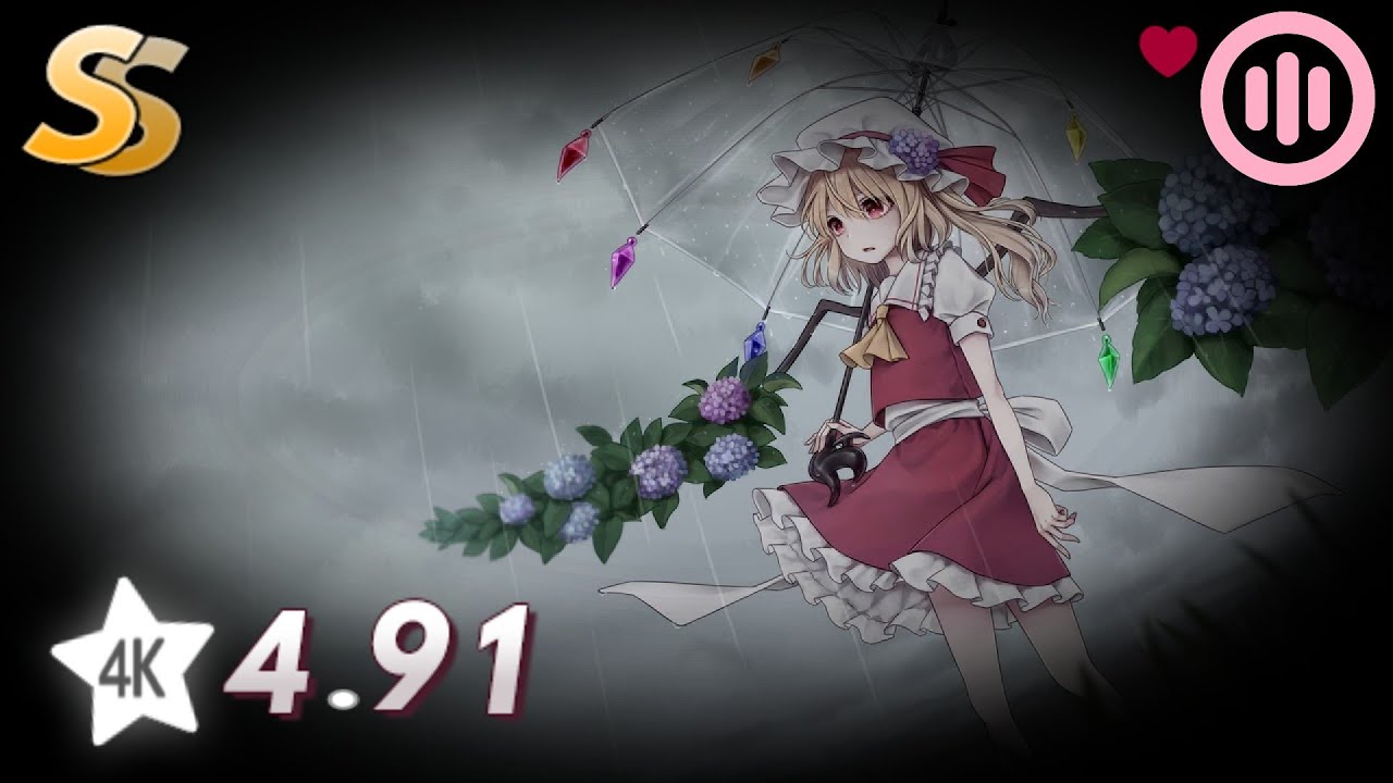 Osu!mania | Squall Of Scream - Color Of Flower | 100% | 4.91 ⭐️ |  FC