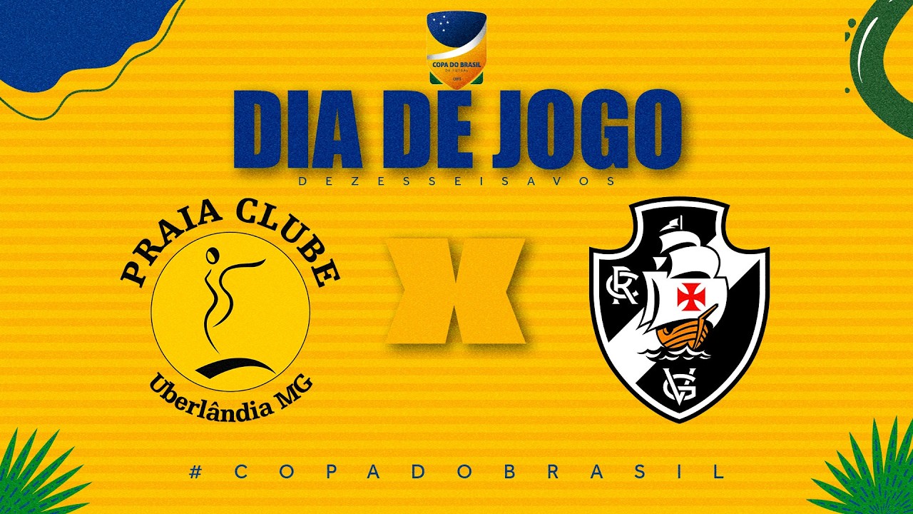 Copa do Brasil de Futsal | Praia Clube x Vasco da Gama | 16Avos Volta | Ao Vivo
