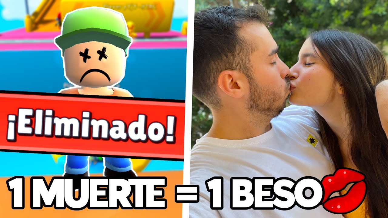 Stumble Guys pero Cada MUERTE es un BESO