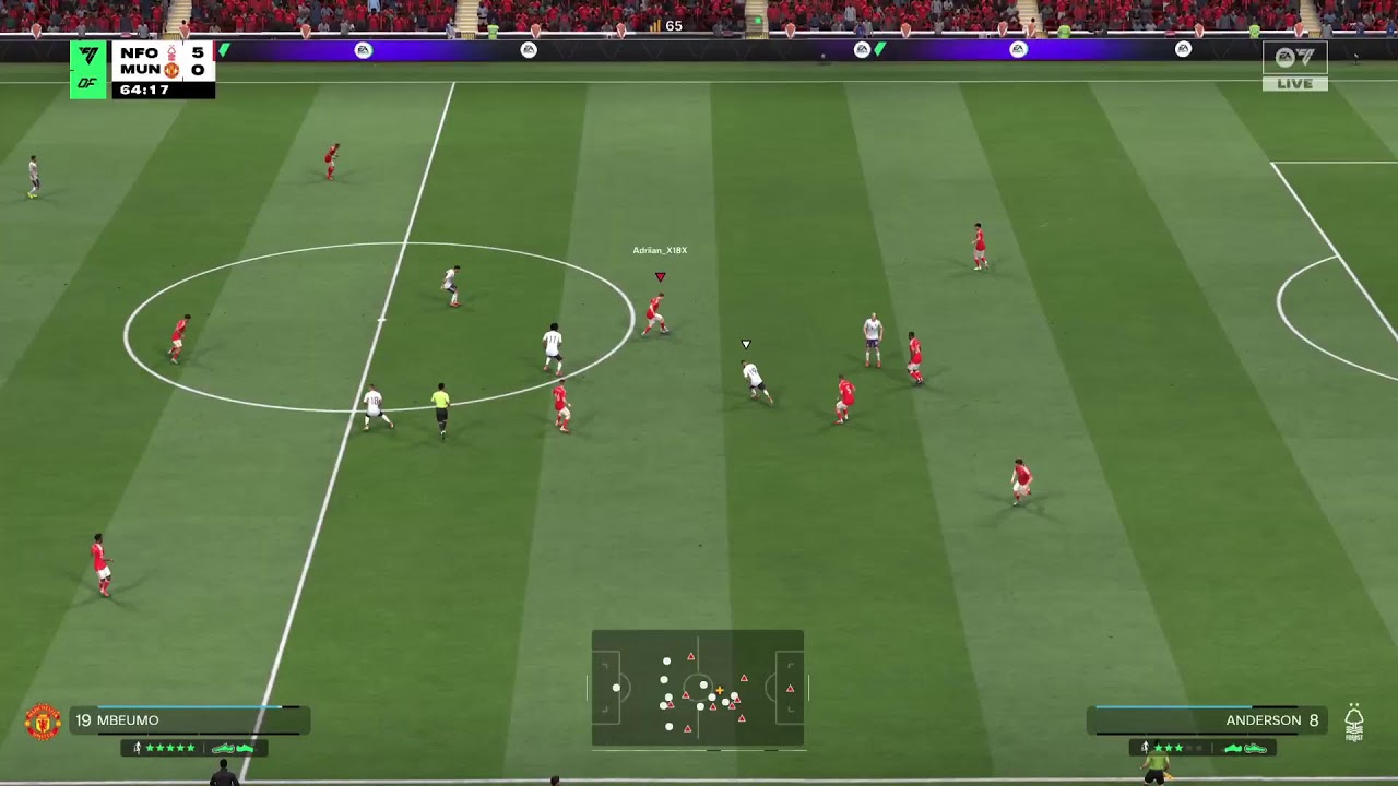 Serie B N Forest vs M united