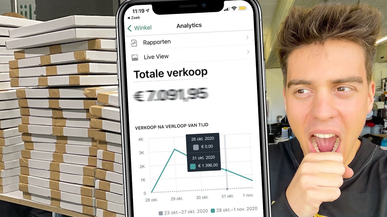 Van €0 naar €1.000: Opbrengsten van mijn kledinglijn (Aflevering 4)
