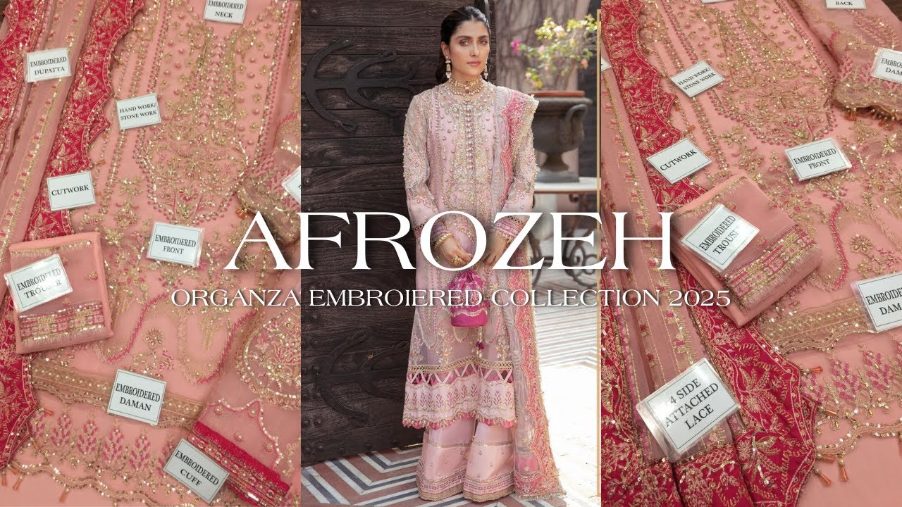 Afrozeh Latest Luxury Collection 2025 | Exclusive Fashion Review | #afrozeh #fashion #nebulix