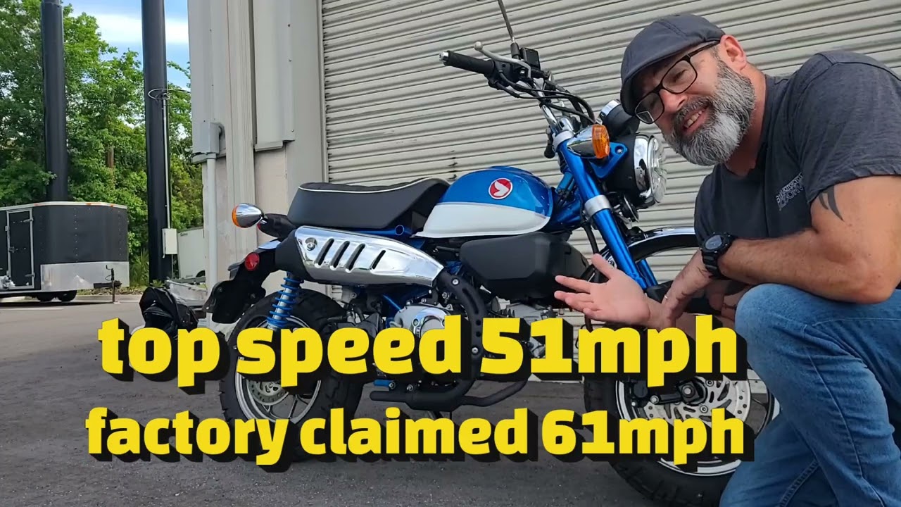 2021 Honda Monkey , the specs and the fun .