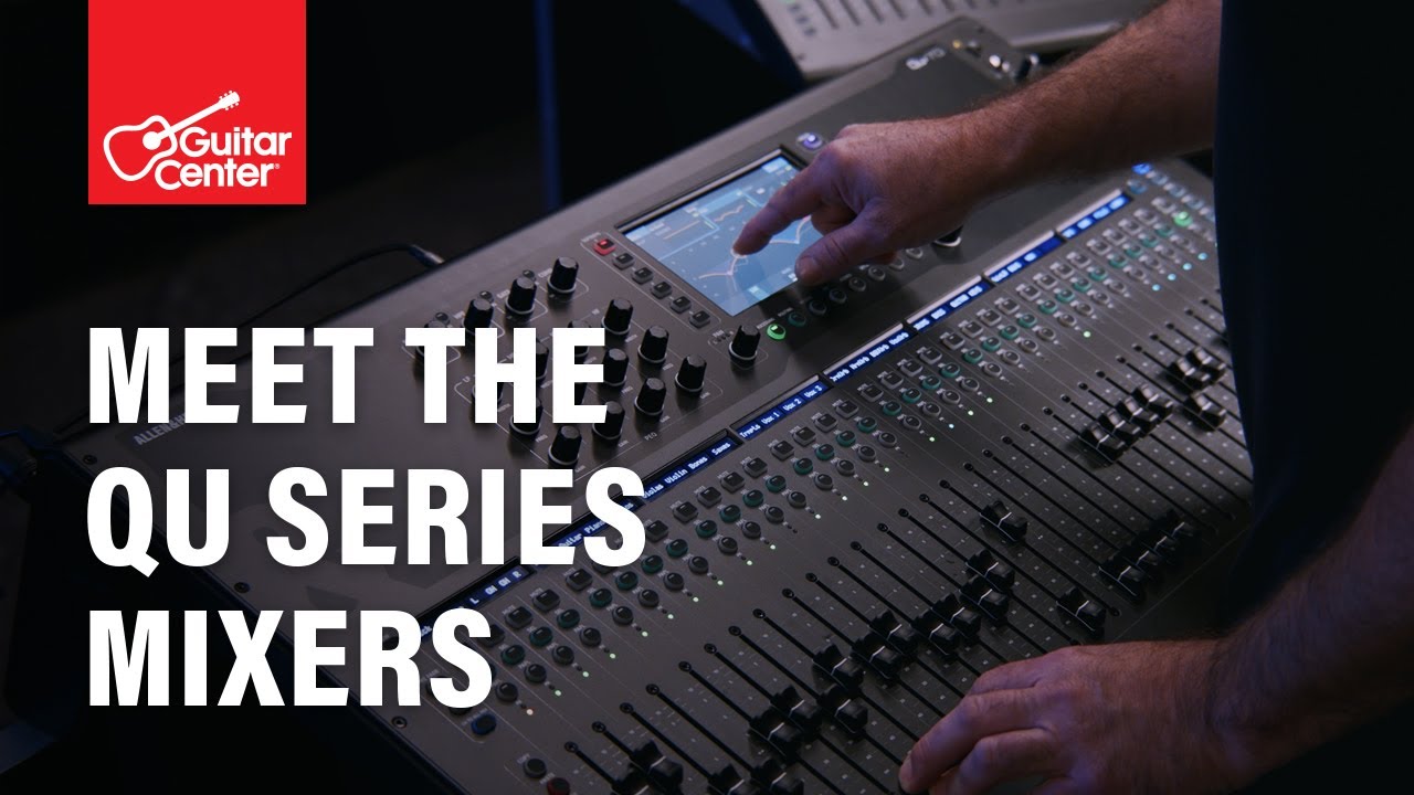 NEW Allen & Heath Qu Series Mixers | Features & Specs Overview