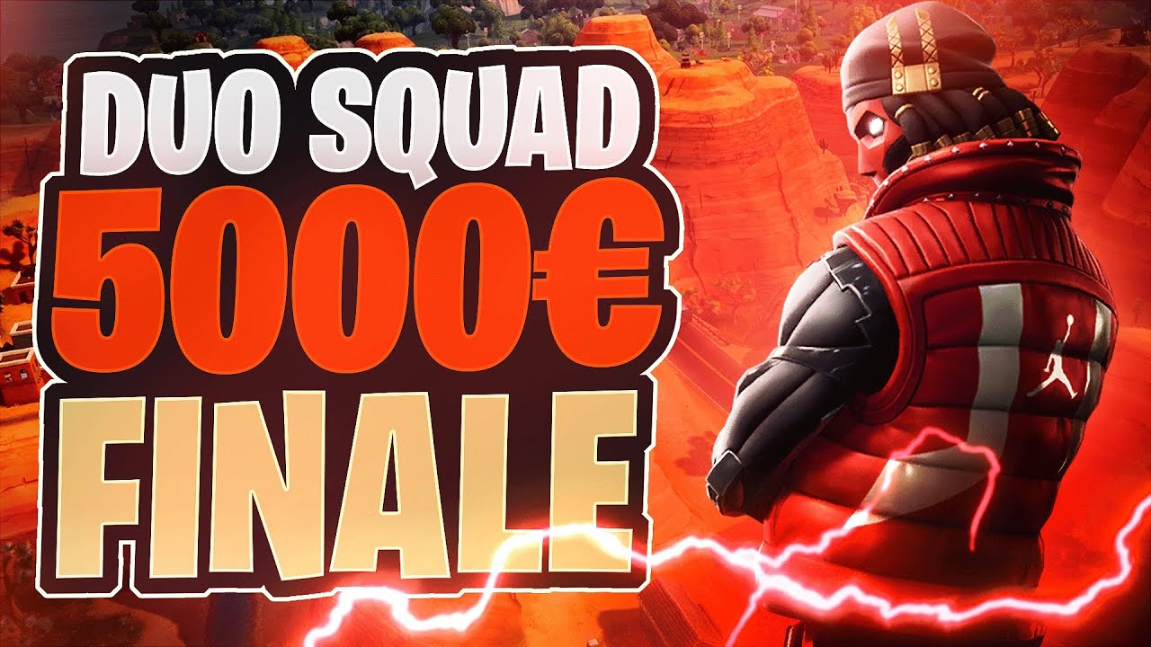 💵💪🏻 DUO SQUAD FINALE UM 5000€! Finale gegen M10 Harmii und Pepper | Fortnite