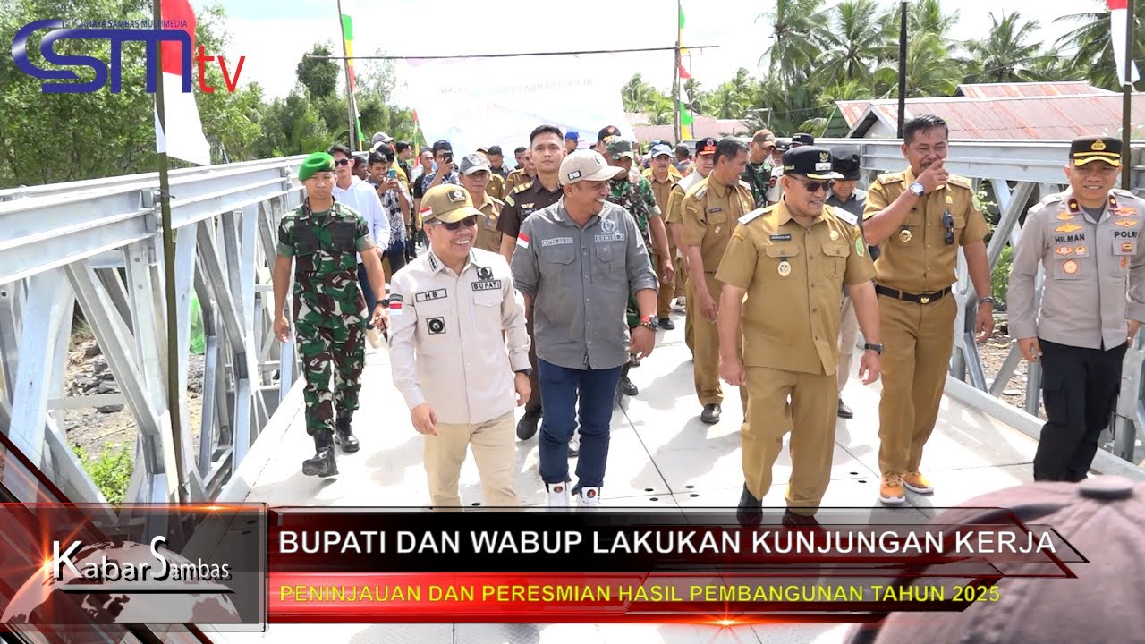 CSMTV ||  BUPATI DAN WABUP LAKUKAN KUNJUNGAN KERJA, PANTAU HASIL PEMBANGUNAN 2025
