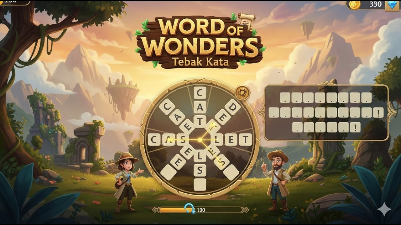 🎮 Live Word of Wonders | Tebak Kata, Salah Terus 😂 #live #rebakkata