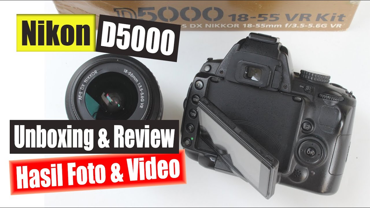 Review Nikon D5000 | Rekomendasi Kamera DSLR Harga 2 Jutaan