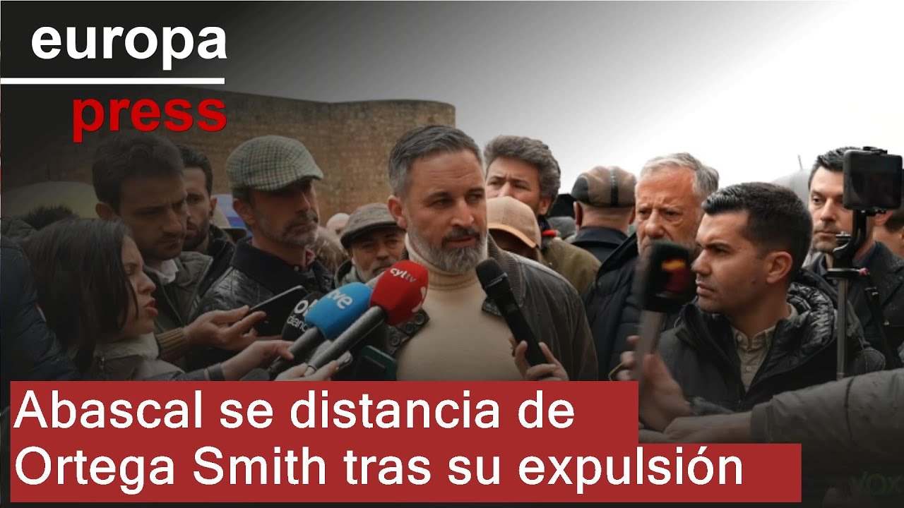 Abascal, sobre la expulsión de Ortega Smith: 