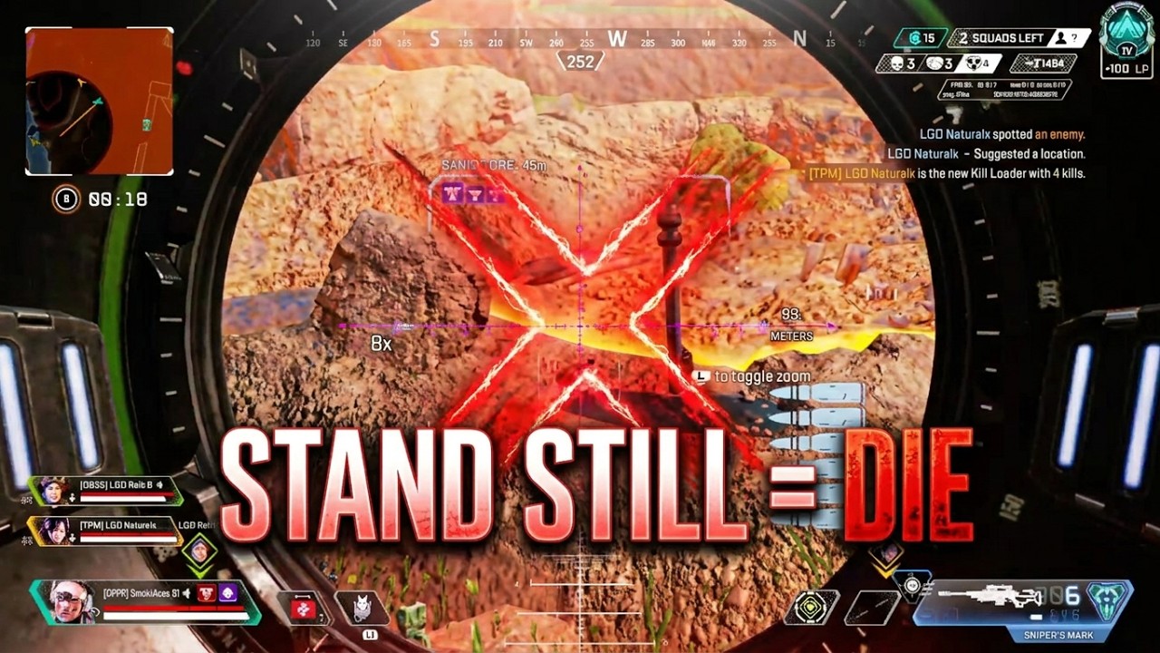 Apex Legends Don't Stay Still When Vantage Has Her Ultimate