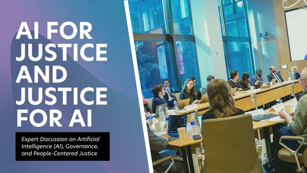 AI for Justice and Justice for AI: Expert Discussion on AI, Governance, and People-Centered Justice