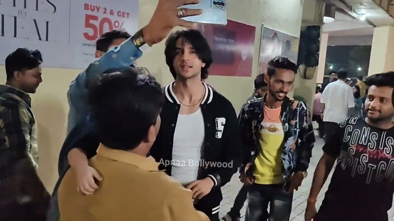 Siddharth Gupta Sweet Selfies Gesture with Fans After Salaam Venky Movie Premiere Show |