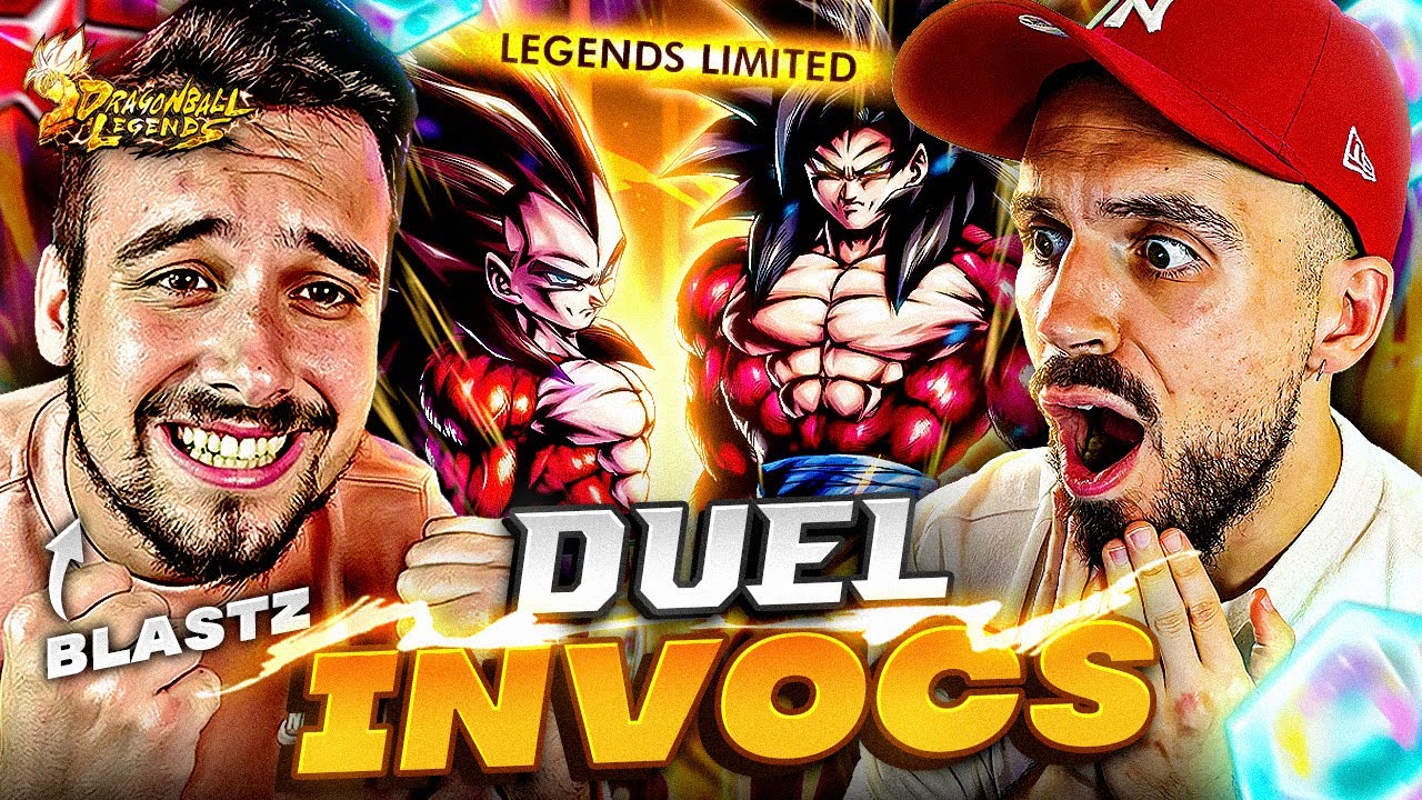 ( DB Legends )😱 LA MULTI DE FOU ! DUEL INVOCATION GOKU SSJ 4 TAG VEGETA SSJ 4  @Blastz